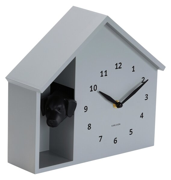 NÁSTĚNNÉ HODINY světle šedá 24.9/27 cm Karlsson - Nástěnné hodiny, Online Only