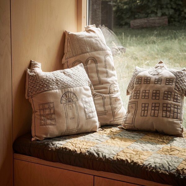 FERM LIVING Polštář Abode, Tall Clock