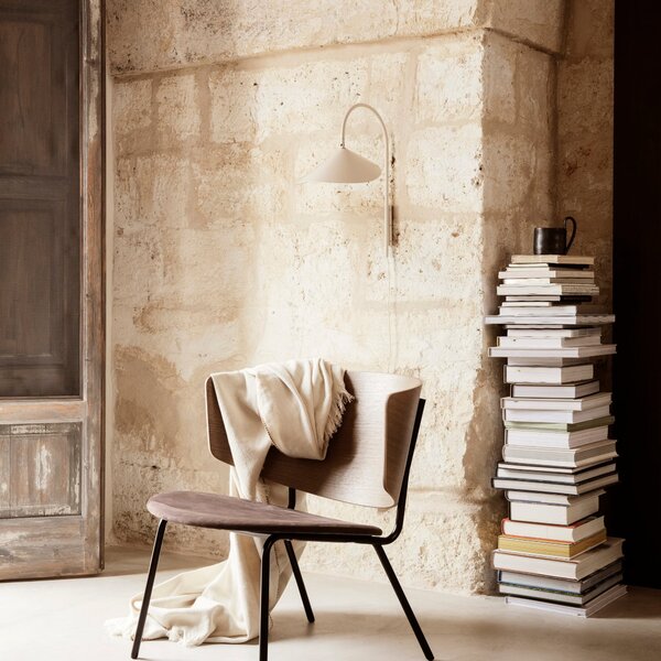 FERM LIVING Nástěnná lampa Arum Swivel, Cashmere