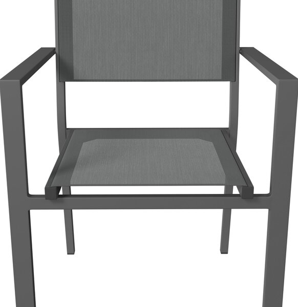 STOHOVATELNÉ KŘESLO, kov, textil Ambia Garden - Stohovatelné židle