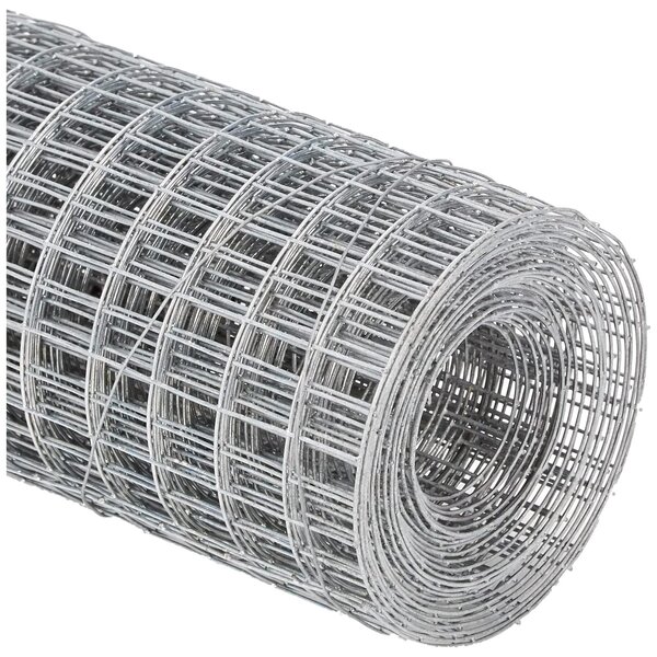 Plotový panel zahradní plot - Pozinkovaná ocel - 5 m x 50 cm - Oka 19 x 19 mm - Pro zahradu