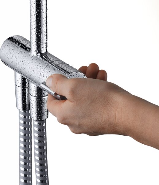 Hansgrohe Vernis Blend sprchová sada na stěnu s dešťovou sprchou chrom 26272000