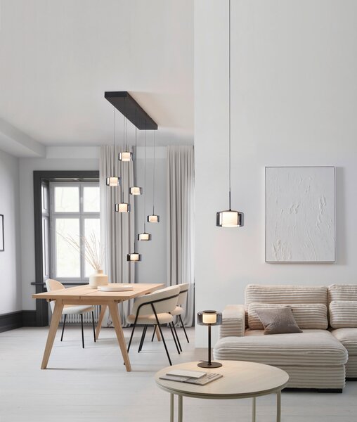 ZÁVĚSNÉ LED SVÍTIDLO, 126/21/180 cm - Závěsná světla