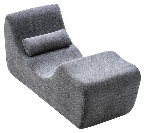 VEVOR chaise longue recliner pro jógu a masáže, moderní zakřivené pěnové křeslo, ergonomické lehátko pro protahovací relaxační pohyb, v obývacím pokoji, ložnici, balkonu