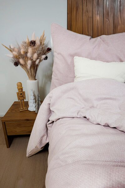 POVLEČENÍ, flanel, světle růžová, 140/200 cm Fleuresse - Povlečení