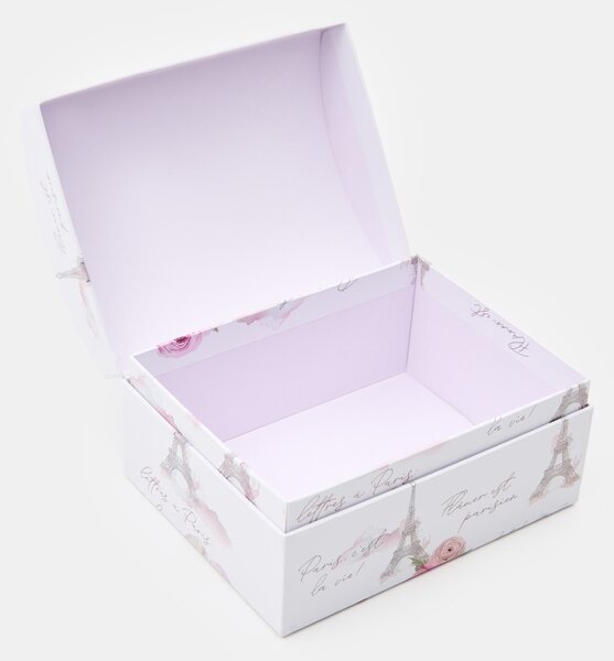 Sinsay - Úložný box s motivem Paříže - vícebarevná