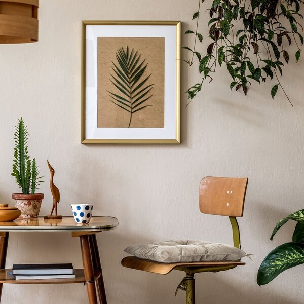 AmeliaHome Podsedák na židli Aleksa krémová, velikost 40x40