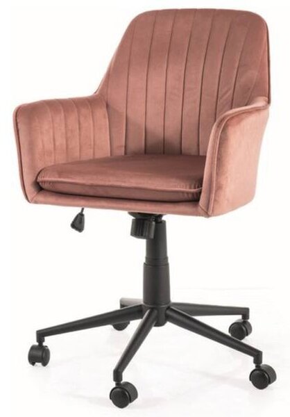 Kancelářská židle SIGQ-886 starorůžová