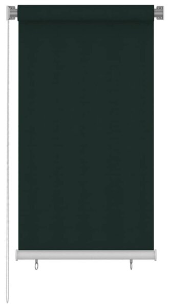 Venkovní roleta 85 (Š) x 140 (V) cm tmavě zelená HDPE 312810