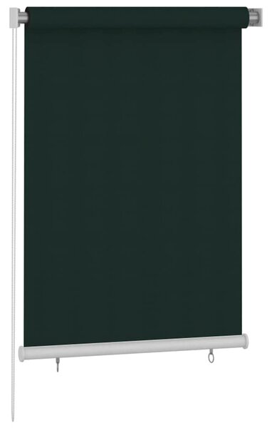 Venkovní roleta 105 (Š) x 140 (V) cm tmavě zelená HDPE 312811