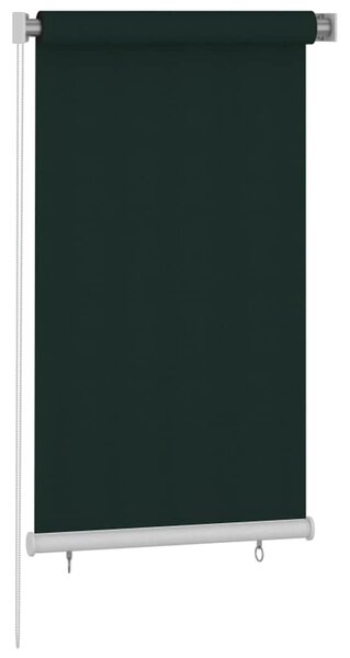 Venkovní roleta 85 (Š) x 140 (V) cm tmavě zelená HDPE 312810