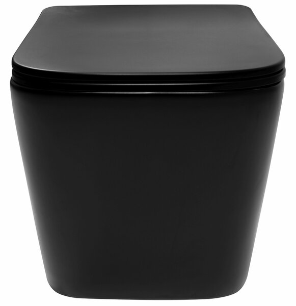 Závěsná WC mísa Rea Raul Black Matt