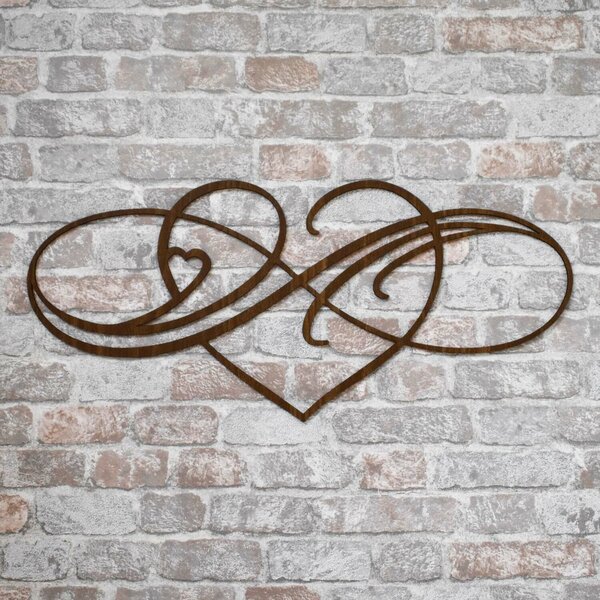 DUBLEZ | Romantický obraz - Infinity love | Obraz
