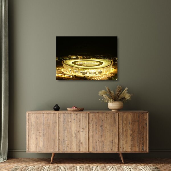 Skleněný obraz - fotbalový stadion (70x50 cm)