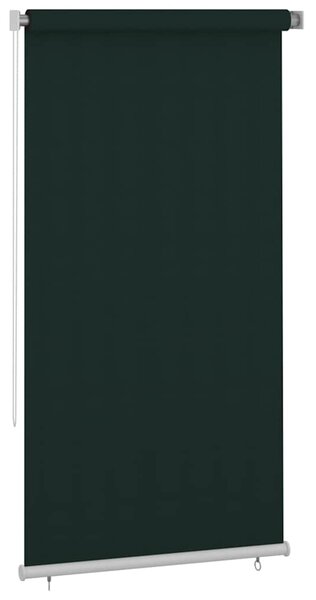 Venkovní roleta 125 (Š) x 230 (V) cm tmavě zelená HDPE 312825