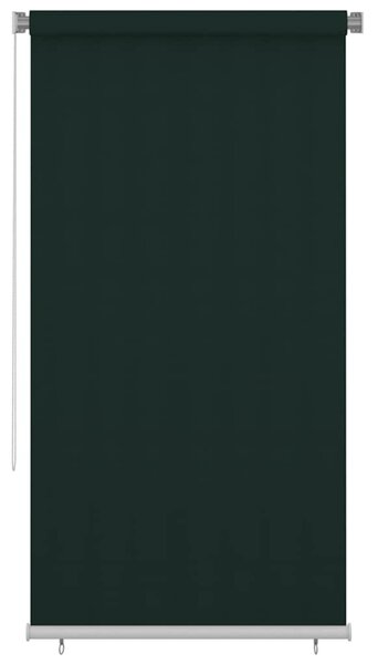 Venkovní roleta 125 (Š) x 230 (V) cm tmavě zelená HDPE 312825