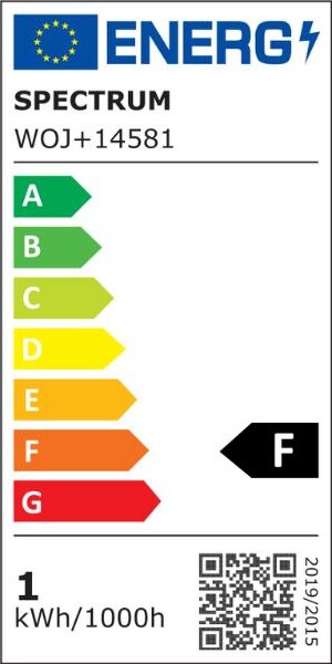 Retro LED žárovka E27 1W 100lm G45 teplá, filament, ekvivalent 10W