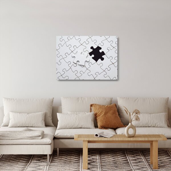 Skleněný obraz puzzle (70x50 cm)