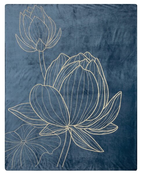 DEKA LILI 2 150X200 CM TMAVĚMODRÁ