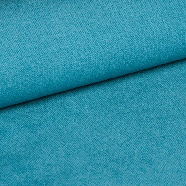 Čalouněná postel boxspring GLORIEN VELVET 100x200 cm tyrkysová Matrace: Matrace Bonell pružinová
