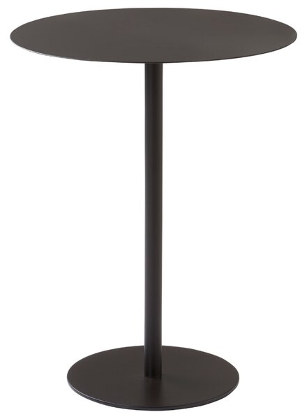 Jotex Černý kovový odkládací stolek HEBY 40 cm