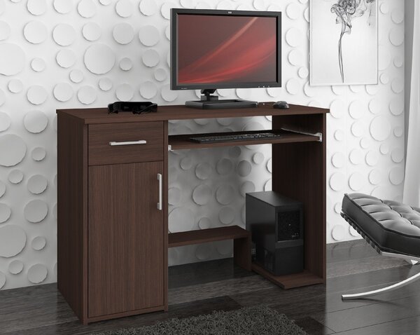 Ak furniture Volně stojící psací stůl Jay 90 cm wenge