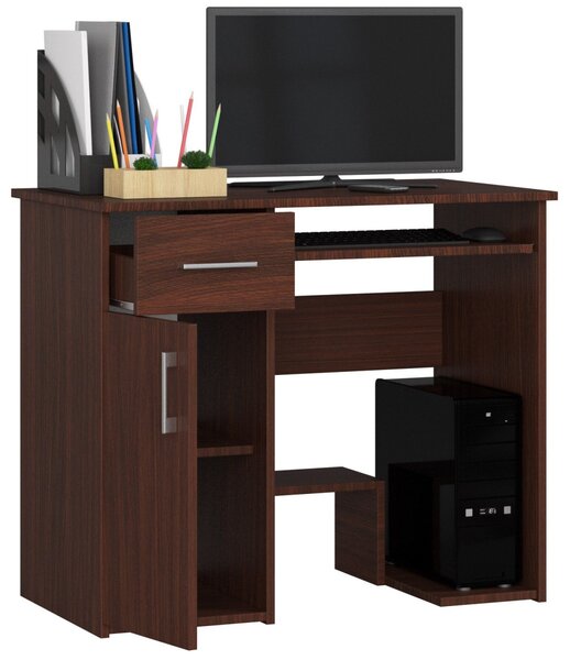 Ak furniture Volně stojící psací stůl Jay 90 cm wenge