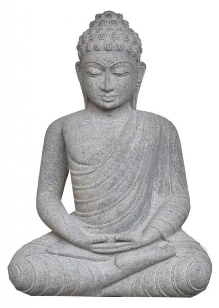 Kamenná socha, Buddha Amitábha, žula, 75cm