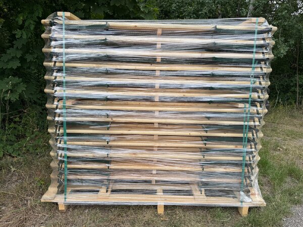 TENTino Profi pivní zahradní set 220x50 cm - STŮL + 2x LAVICE S OPĚRKOU