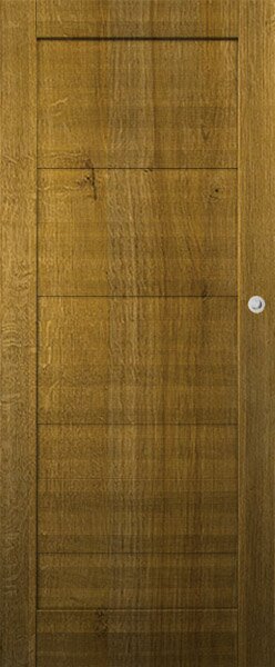 Posuvné interiérové dveře do pouzdra SANTIAGO plné model 1 Průchozí rozměr: 70 x 197 cm