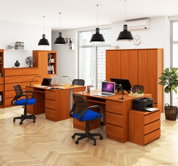 Ak furniture Psací stůl A-11 135 cm olše