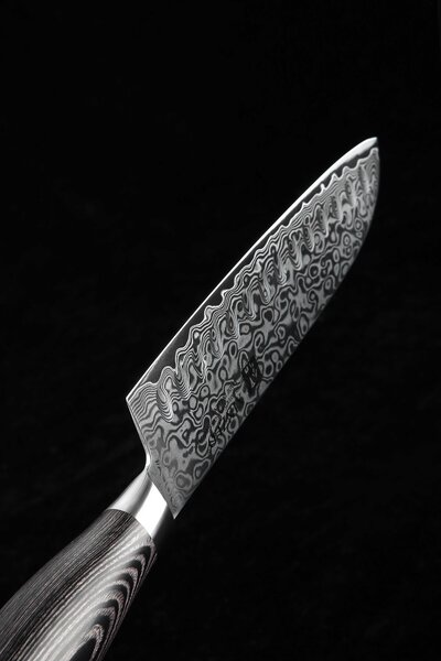 Santoku nůž XinZuo Ya B20 7"