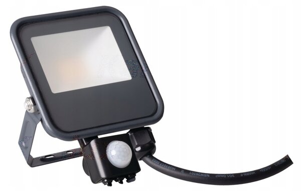Kanlux LED reflektor IQ-LED FL-10W-NW-SE 10W 1200lm s pohybovým senzorem