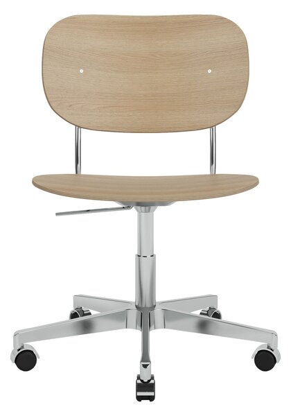 AUDO (MENU) Kancelářská židle Co Task Chair, Chrome / Natural Oak