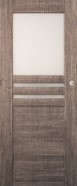 Posuvné interiérové dveře do pouzdra MADERA model 5 Průchozí rozměr: 70 x 197 cm