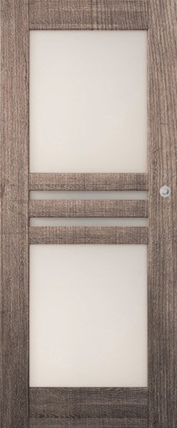 Posuvné interiérové dveře do pouzdra MADERA model 6 Průchozí rozměr: 70 x 197 cm