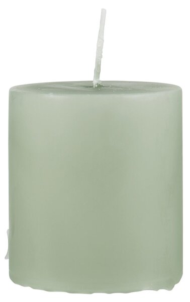 IB Laursen Zelená sloupová svíčka ANTIQUE GREEN 7cm