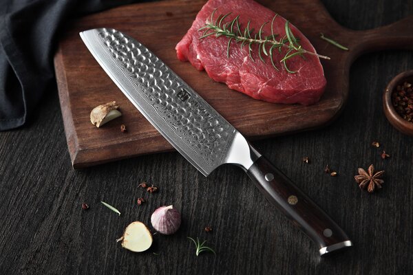 Santoku nůž XinZuo H B13H 7"