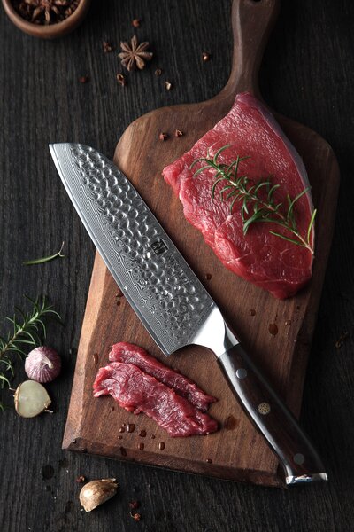 Santoku nůž XinZuo H B13H 7"