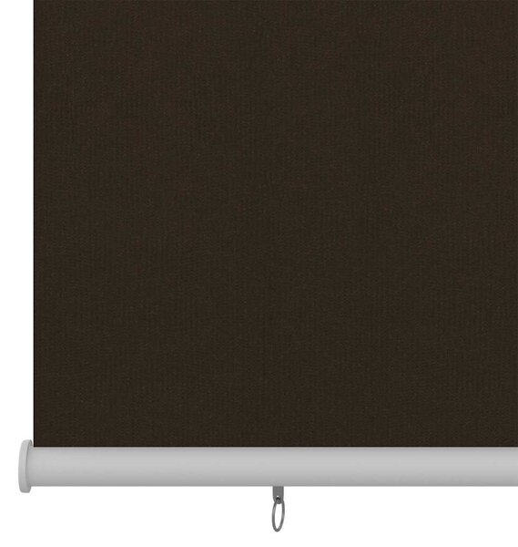 Venkovní roleta 105 (Š) x 140 (V) cm hnědá HDPE 312967