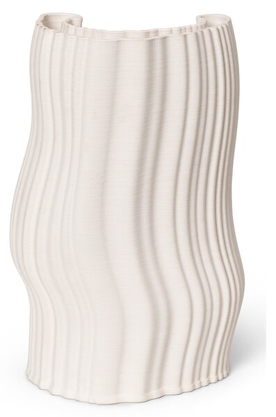 Ferm Living designové vázy Moire Vase Off-White L