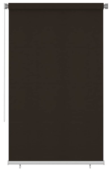 Venkovní roleta 145 (Š) x 230 (V) cm hnědá HDPE 312982