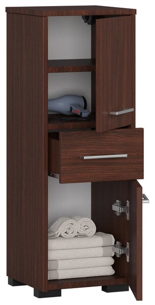 Ak furniture Koupelnová skříňka Fin venge