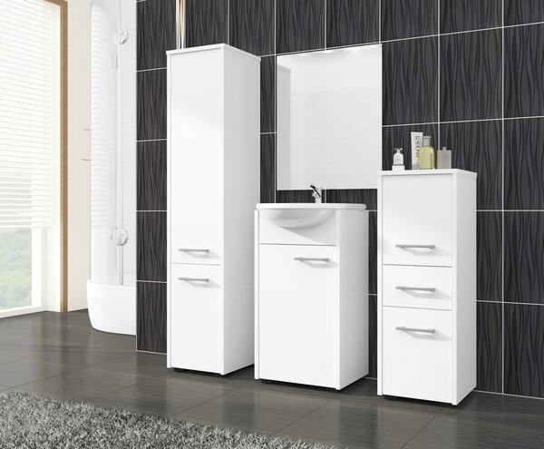 Ak furniture Koupelnová skříňka Fin I 30 cm bílá