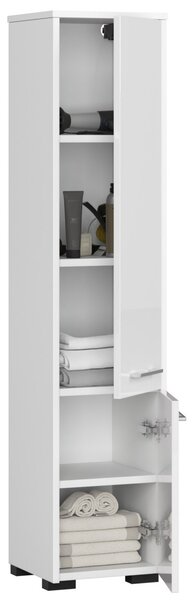 Ak furniture Koupelnová skříňka Fin I 30 cm bílá lesk