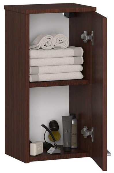 Ak furniture Závěsná koupelnová skříňka Fin 30 cm venge