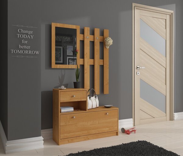 Ak furniture Předsíňová stěna Bole olše