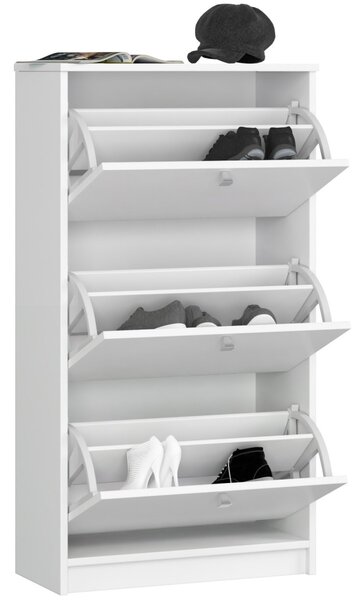Ak furniture Botník ANTONIO 60 cm bílý