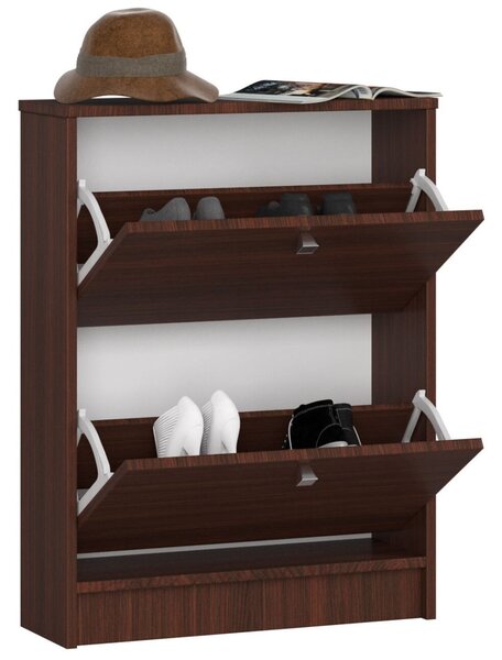 Ak furniture Botník Marienne 60 cm wenge