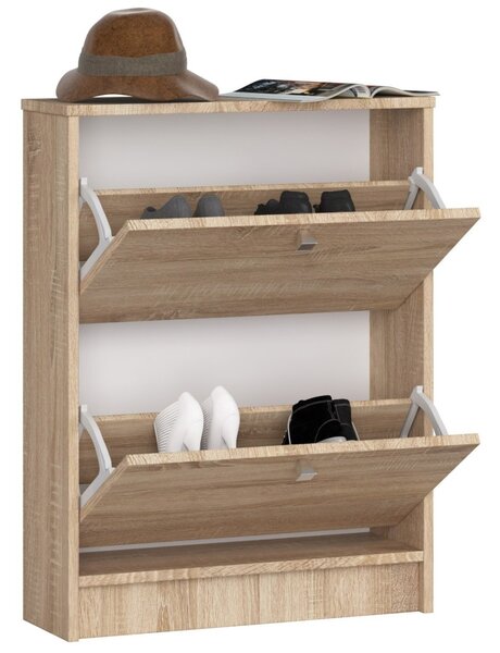 Ak furniture Botník Neroz 60 cm dub sonoma